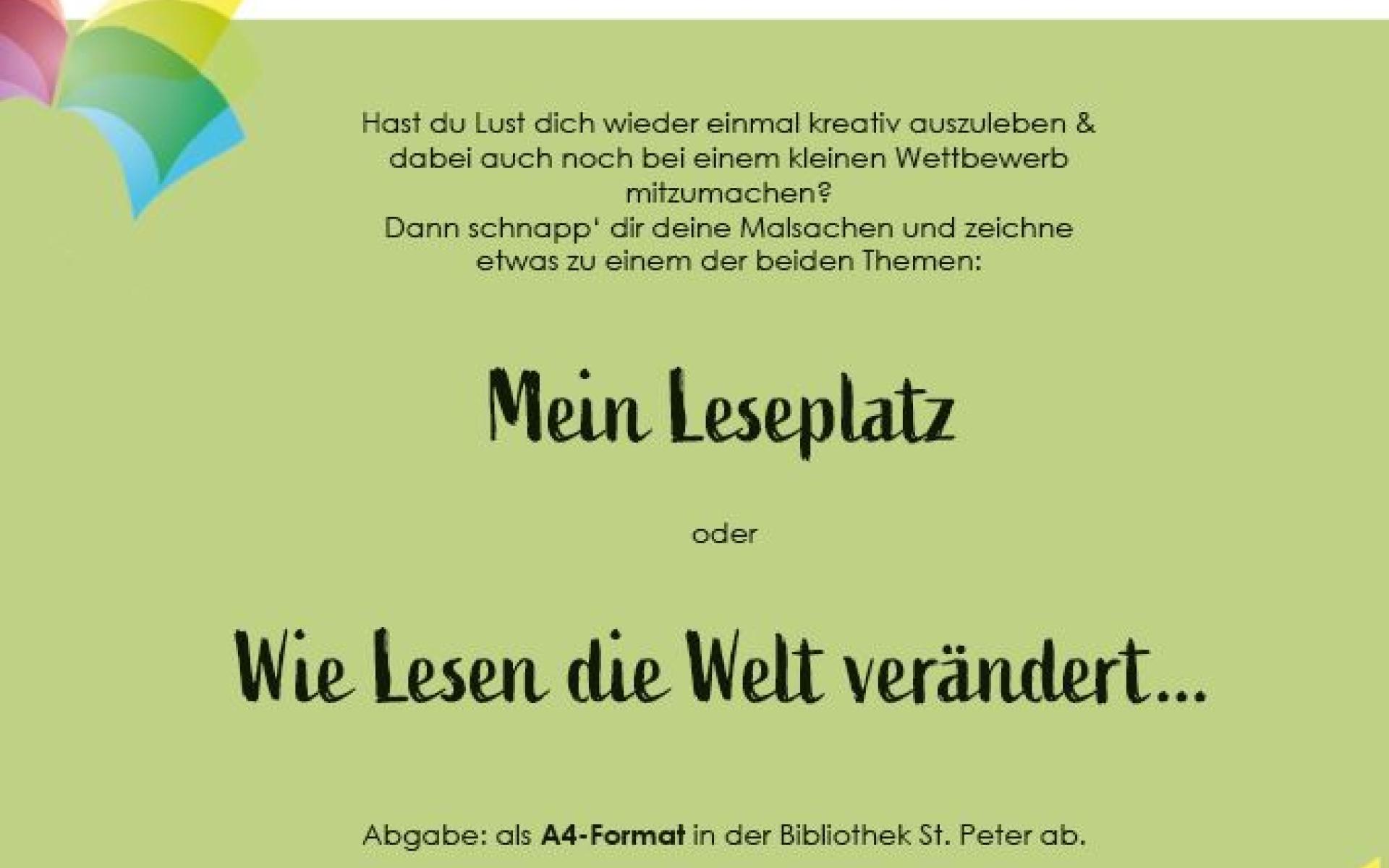 Plakat Zeichenwettbewerb